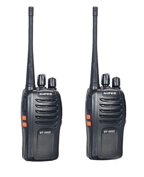 UHF adó-vevő , walkie- talkie UHF400.00-470.00 MHz, CB rádió ( BAOFENG BF- 666S ) 2 db/ cs - Leakcioztuk